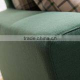 Japanese Style or Rural Style Fabric L Shape Sofa With Stool thumbnail-6
