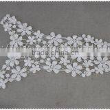 2016 New Wholesale Machine Embroidery Neckline 100% Cotton Crochet Lace Collar thumbnail-6
