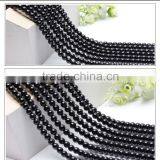 DIY Jewelry Accessories Necklace Bracelet Beads 4mm 6mm 8mm 10mm 12mm 14mm 16mm Wholesale Cheap Black Natural Agate Bead thumbnail-2