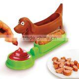 Best Kitchen Plastic Hot Dog Slicer As Seen On TV Super Sausage Slicer Cutter