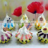Fake Cream Cake With Fridge Magnets/Creative Cupcake With Fashion Design/Cupcake Mold for Artificial Food Home House Decoration