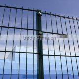 RAL6005 Powder-coating Twin Wire 2D Panel Fencing