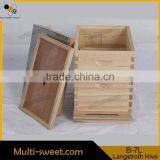 Langstroth Beehive Two-level Bee Hive China Supplies B-7L thumbnail-5