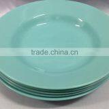 9" Round Plastic Dinner Shallow Plate thumbnail-4