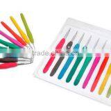 Amazon Hot Sale Aluminum Crochet Hook , Soft Handle Crochet Hook Set thumbnail-5