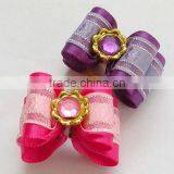 Dog Diamond Hair Bow thumbnail-1