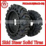 China Solid Tire Factory Price 12-16.5 33x12-20 Tractor Tire With Long Warranty