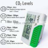 Wall Mount/Desktop Carbon Dioxide CO2 0-9999ppm Monitor Temperature RH Dew Point Wet Bulb TWA STEL Made in Taiwan thumbnail-3