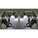 Fire Ring Brake Disc Rotors Chrome Cover W/ White LED For Honda Honda GOLDWING GL1800 01-14 03 04 F6B 2013-2015 14 thumbnail-2