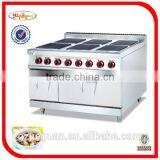 Stainless Steel Electric Range With 4-Burner and Oven for Restaurant Use(EH-887B) thumbnail-3