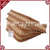 Top Quality Factory Handcraft Plastic Rattan Cheap Price Wholesale Produce Baskets thumbnail-6