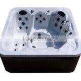 2015 Chinese LED Lights for 5 Person L312 Lucite Acrylic Outdoor Massage Bathtub thumbnail-5