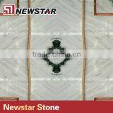 Newstar Bianco Marble Slabs Bookmatched White Dolomite Marble thumbnail-2
