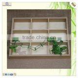 Variety Design Square Rectangle Large Wood Bread Serving Tray thumbnail-4