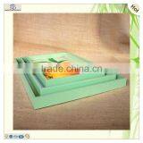 Set Vivid Pictures Fruit Rectangle Shape Wood Tray thumbnail-2