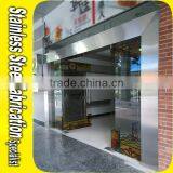 SS304 Customed Size Stainless Steel Profile Inox Door thumbnail-2