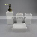Stock Bathroom Sets in White Color thumbnail-1
