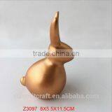 Resin Cute Easter Bunny Rabbit Figurine thumbnail-3