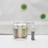 150ml Clear Glass Spice Jar With Plastic Rack thumbnail-1