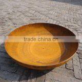 Flat Bottom Outdoor Cast Iron Fire Pit / Cast Iron Fire Pits