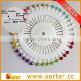 Wholesale Glass Pearl Head Quilting Pins,Round Shape Ball Pearl Head Pins thumbnail-2