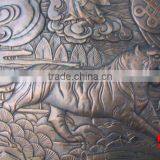 Bronze Interior Tiger Wall Mounted Sculpture thumbnail-1