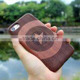 Classical Chinese Walnut/bamboo/rosewood/cherry/maya Cartoon Cell Phone Case for Iphone thumbnail-6