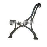 Outdoor Garden Bench With Cast Iron,Wooden Bench With Iron Legs thumbnail-3