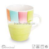 Handpainted 12oz Fine Personalized Eartherware Mugs thumbnail-4