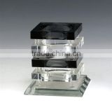 JINGYAGE Office Table Set Crystal Pen Holder for Business Gift