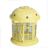 European Romantic Wedding Supplies Iron Glass Candlestick Creative Home Furnishing Jewelry Ornaments Model House Candle Holders thumbnail-1