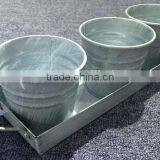 Flower Pot Set (White Wash), MSO-145 thumbnail-3