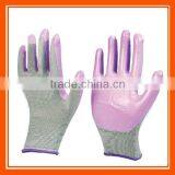 Nylon Knitted Garden Work Nitrile Coated Gloves ZMR778 thumbnail-4