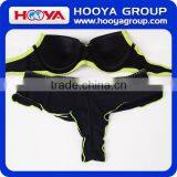 Beautiful Modern Girls Sexy Bra And Panty Set With Push Up Bra thumbnail-6