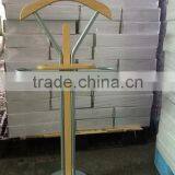 High Quality New Design Clothes Hanger Rack Wooden Suit Valet Stand thumbnail-2