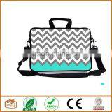 Turquoise Mint Green Neoprene Laptop Shoulder HandBag,TsuiWah(TM)12" 12.1" 12.5"13" 13.3" 13.4" Inch Laptop thumbnail-2
