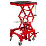 1100LB Motorcycle Dirt Bike ATV Scissor Jack Center Lift Crank Repair Stand thumbnail-3