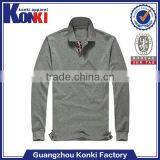 Most Popular Printed Long Sleeve Cotton Maroon Color Polo Shirts thumbnail-1