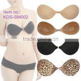 Sexy Open Photo Strapless Adhesive Transparent Cuup Bra Sets thumbnail-1