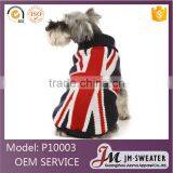 UK Flat Knit Black Color Pet Dog Clothing Pet Accessories 2016 thumbnail-1
