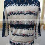 Made in China Cashmere Sweater Plain Men's O Neck Long Sleeve Tops thumbnail-2