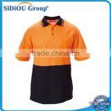 hi Vis Two-tone Multicolored Polo Shirts thumbnail-1