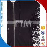 Short Time Delivery Black Hoodie OEM Custom Made Bomber Jacket thumbnail-3