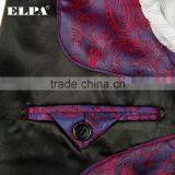 ELPA Designer 3 Piece Fashion Formal Blue Flower Kids Boys Slim Fit Suit thumbnail-5