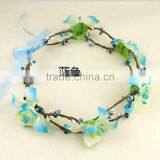 Big Flower Wedding Hair Wreath Bridal Headband,Hair Accessory thumbnail-6