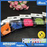 MOQ:100 Pairs!!!~10 Colors~No Tie Elastic Laces With Knots~ Elastic Lazy Shoe Laces Sport Triathlon Laces~Elastic Quick Shoelace thumbnail-6