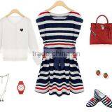 Latest Elegant Casual Cotton Striped Stylish African Dresses thumbnail-2