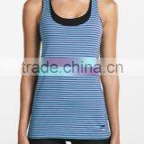 Factory Wholesale Custom Training Singlet Gym Vest Long Tank Tops For Women thumbnail-2