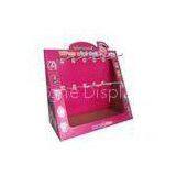 Eye - Catching Countertop Cardboard Counter Displays Racks ENCD005 With Bumping - Proof