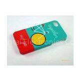 Customed Color Printed Plastic Apple IPhone Covers IMD / IML , Silkscreen Logo thumbnail-1